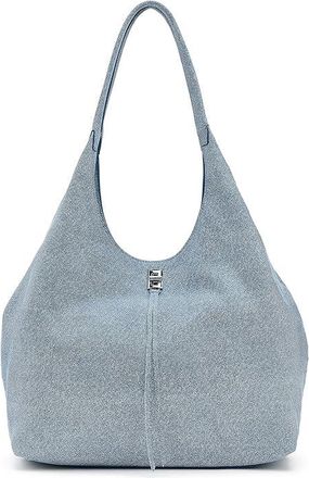 Rebecca Minkoff Darren Signature Carryall Womens Handbags Denim, Leather