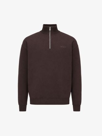 Genti Turtle Half Zip Sweater | Bordeaux