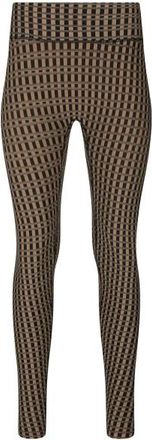 ENDURANCE Fleurie Printed Tights Leggings f&uuml;r Damen | braun