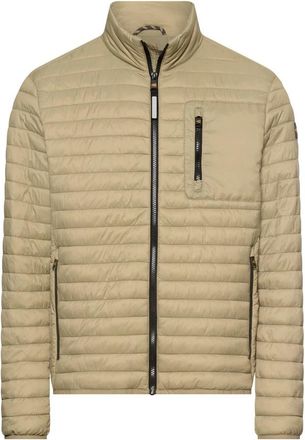 Camel Active Gewatteerde Jas - Heren - Winterjassen - Groen - S - Leer - Jassen