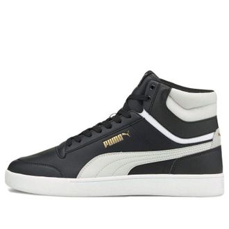 Puma Shuffle Mid Black White 380748-02