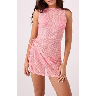 Roxy Hot Tropics Cover-Up Dress in Strawberry at Nordstrom Rack, Size Medium