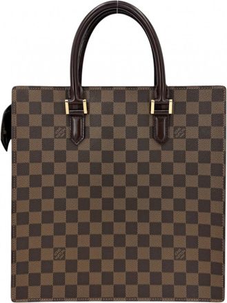Louis Vuitton Brown Damier Canvas Handbag Tote Bag (Pre-Owned)