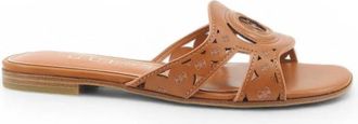 Guess Ciesta Logo Sandalen - Dames - Sandalen - Bruin - 37 EU - Schoenen
