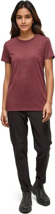 tentree Winslow T-Shirt in Deep Burgundy Heather at Nordstrom, Size X-Large