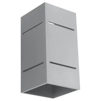OEM Lampada Da Parete Vezir 1 G9 Grigio Alu Lumilo 04.499.79