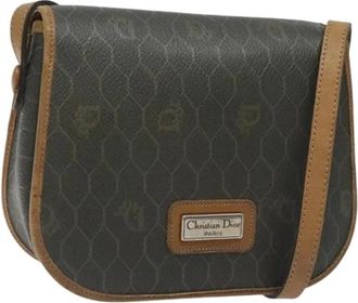 Dior Pre-owned Vintage Schoudertas - Dames - Vintage Schoudertas - Groen - ONE Size - Leer - Vintage