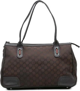 Gucci Borsa tote Princy in tela GG 2000-2015 - Marrone