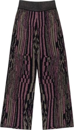 Nenette Broeken, Dames, Veelkleurig, S, Wijde Broek