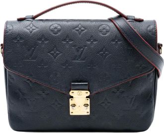 Louis Vuitton 2018 Monogram Empreinte Pochette Metis satchel - Blauw
