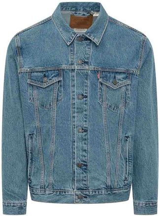 Levi's Denim Jacket In Blue With A Classic Design