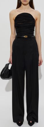 Balenciaga Sleeveless Top, Womens, Black