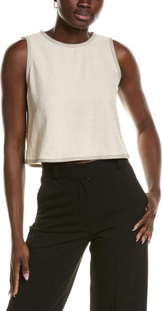 Vince Camuto Top Stitch Sleeveless Top
