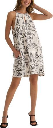 Bella Dahl Halter Keyhole Mini Dress