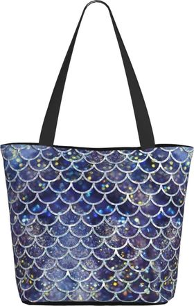 AOOEDM Fish Scales-1 Ladies Shopping Bag 13x11x7in.The Perfect ValentineS Day Gift.It Is The Best ValentineS Day Gift For Mom, Daughter, Wife,Etc
