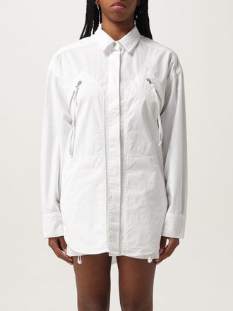 Pinko Camicia di cotone con zip Pinko