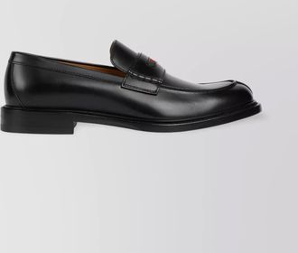 Gucci loafer with leather and rubber sole