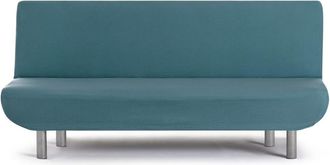 Eysa Funda de sof&aacute; 3 plazas clic clac biel&aacute;stica verde 180 - 200 cm