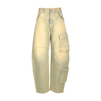 Darkpark Darkpark, Dames, Jeans, Blauw, Maat: 4XS Katoen