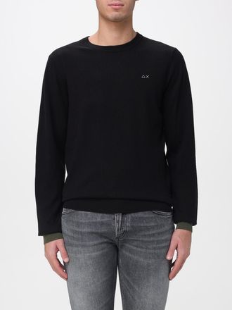 Sun 68 Pullover basic Sun68 in misto cotone e lana