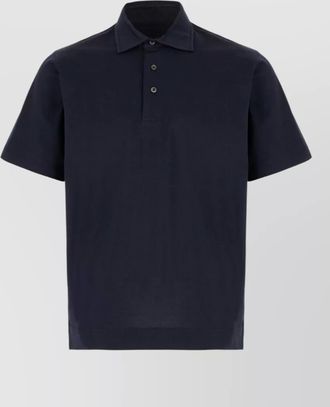 Circolo 1901 cotton shirt polo collar short sleeves