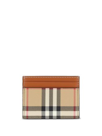 Burberry Portacarte con motivo Vintage Check - Toni neutri