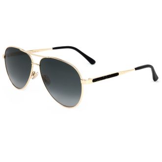 Jimmy Choo London Womens 60 mm Grey Sunglasses