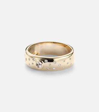 Roxanne First Anello in oro 14kt con diamanti