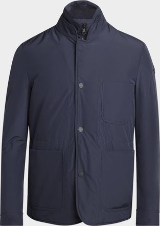 Moncler Men & apos;s Edit Navy Brieuc Jacket