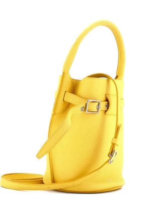 Celine Big Bag Leather Nano bucket bag - Geel