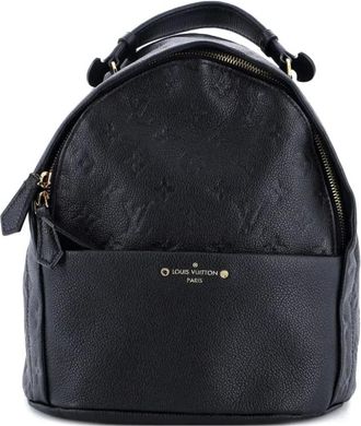 Louis Vuitton Sorbonne Monogram Empreinte Leather backpack - Zwart