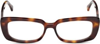 Max Mara Mm 5209 Eyeglasses - Dames - Brillen - Bruin - 52 MM - Accessoires