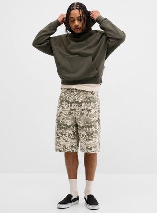 Vans Mens Digital camouflage Bermuda Shorts Baggy fit