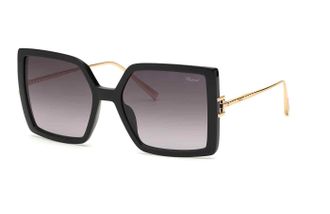 Chopard Grey Gradient Sport Ladies Sunglasses SCH334M 0BLK 56