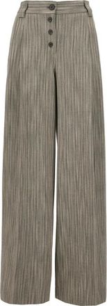 Paul Smith Pantaloni - Dames - Wijde Broeken - Beige - XS - Broeken