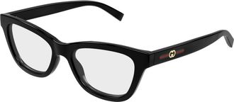 Gucci Cat-eye Optisch Montuur - Dames - Brillen - Zwart - 52 MM - Accessoires