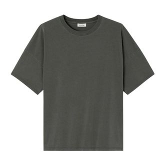 American Vintage Fizvalley T-Shirt - Heren - Tops - Grijs - Maat: M Katoen