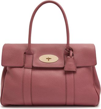 Mulberry Bayswater Heavy Grain Leather Shoulder bag - Pink - One Size