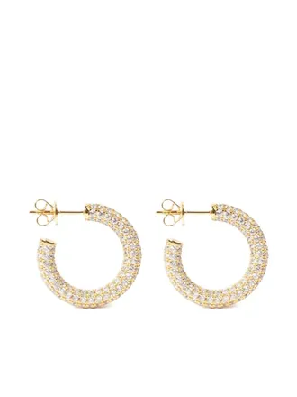 Izabel Display Colorful oorringen - Goud