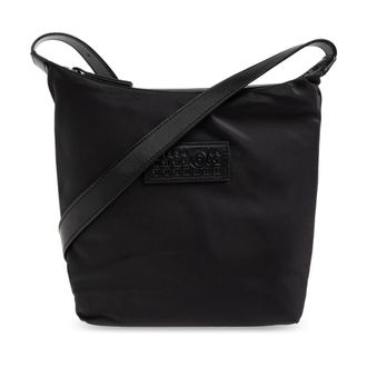Maison Margiela Messenger Bags, male, Black, Size: ONE SIZE Numeric Vertical Bag