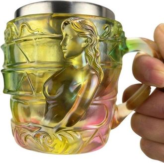 OEM Tazas Creativas Pintadas Con Forma De Libro, Tazas De Caf&eacute;, Tazas De Vidrio Con Forma De Libro En Varios Colores, 200ml