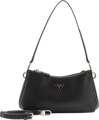 Guess Noelle II 3 Comp Shoulder Xbody - Dames - Schoudertassen - Zwart - ONE Size - Polyester - Tassen