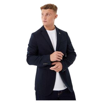 Jack Wills Heren Logo Jersey Blazer (Marine)