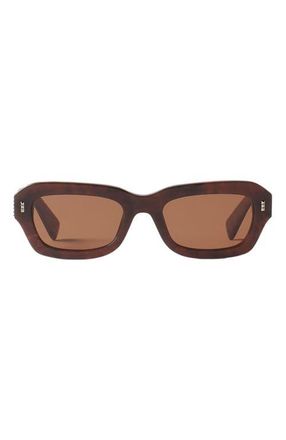 Lanvin Concerto Sunglasses in Brown/natural at Nordstrom