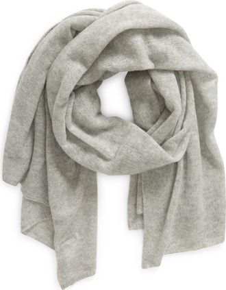 Vince Featherweight Cashmere Scarf in Dove at Nordstrom