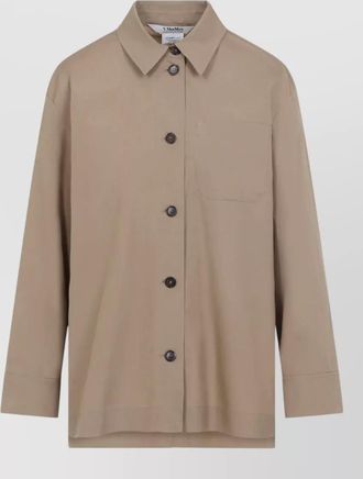 Max Mara max mara marianne cotton poplin shirt