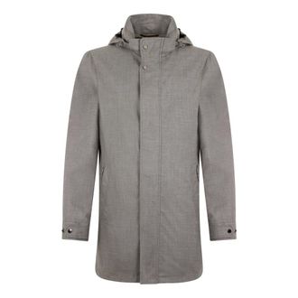 Moorer Hombre, Abrigos, Gris, Talla: L