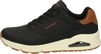 Skechers Uno - Suited On Air - Heren - Sneakers - Zwart - 42 EU - Schoenen