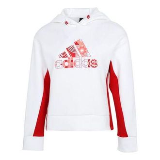 adidas (WMNS) adidas Cny Hood Sweat Limited Casual Sports Breathable Hoodie White HC2798