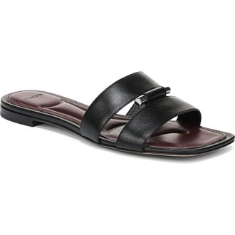 Vince Piper Slide Sandal in Black at Nordstrom, Size 8.5